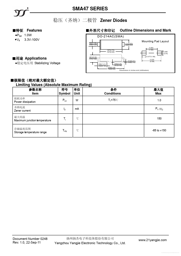 SMA4731A Yangzhou yangjie