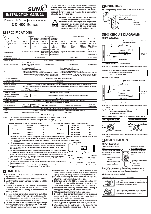 CX-493-P Sunx