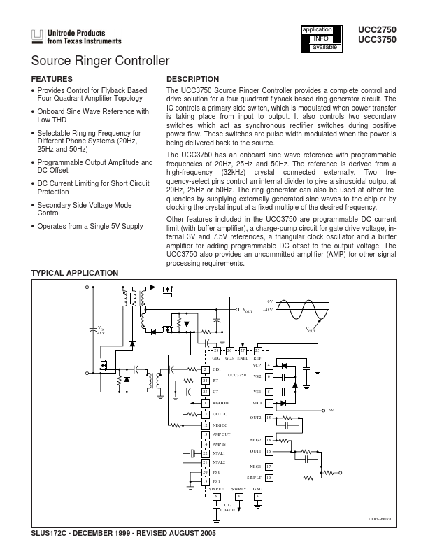 UCC3750