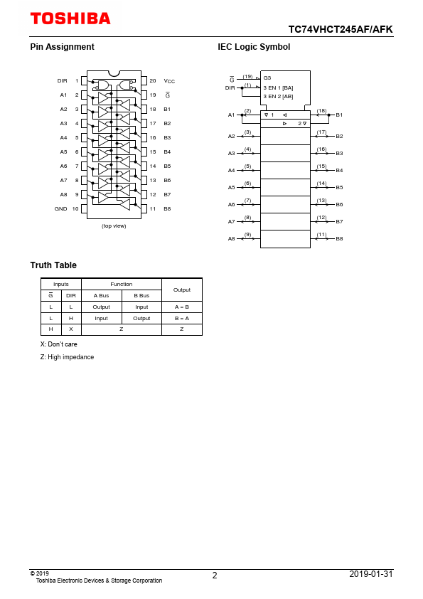 TC74VHCT245AF