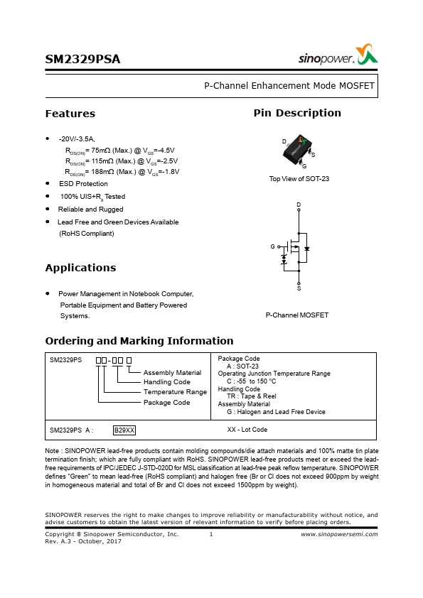 SM2329PSA