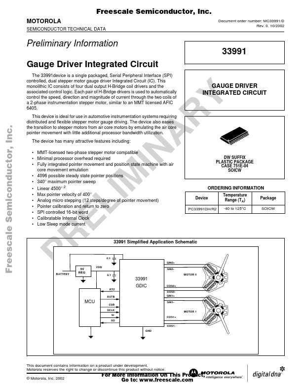 PC33991R2 Motorola  Inc