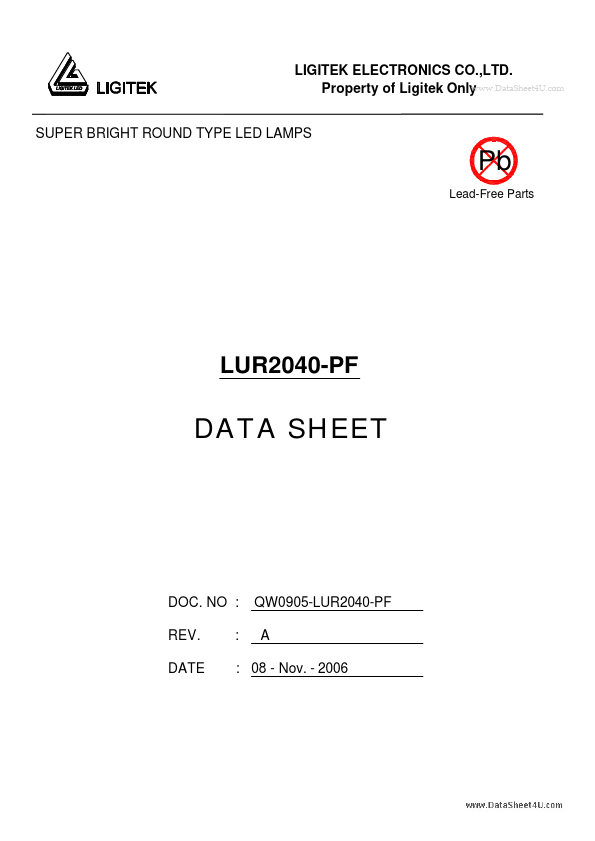 LUR2040-PF LIGITEK electronics