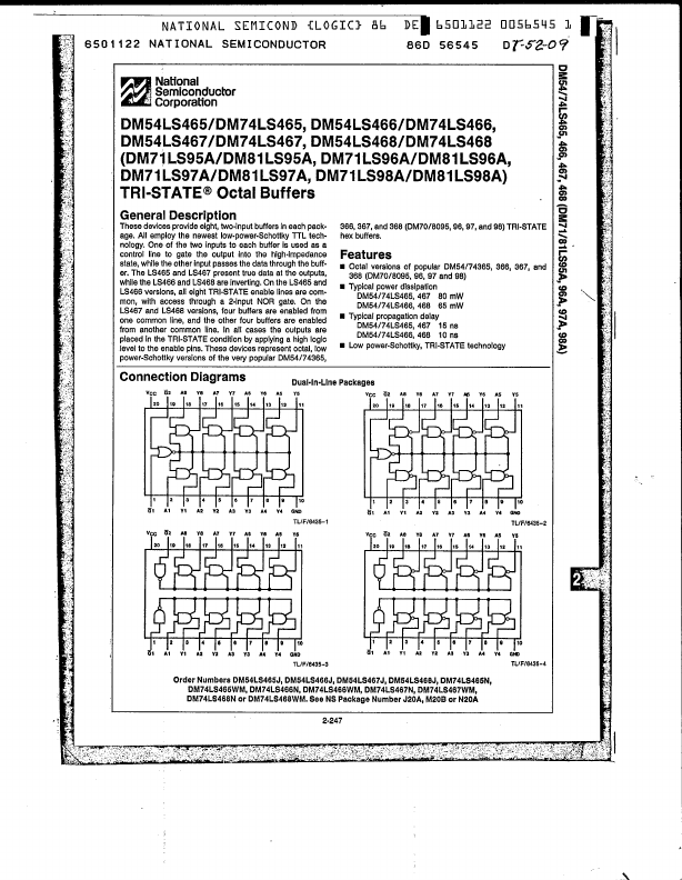 DM71LS96 National Semiconductor