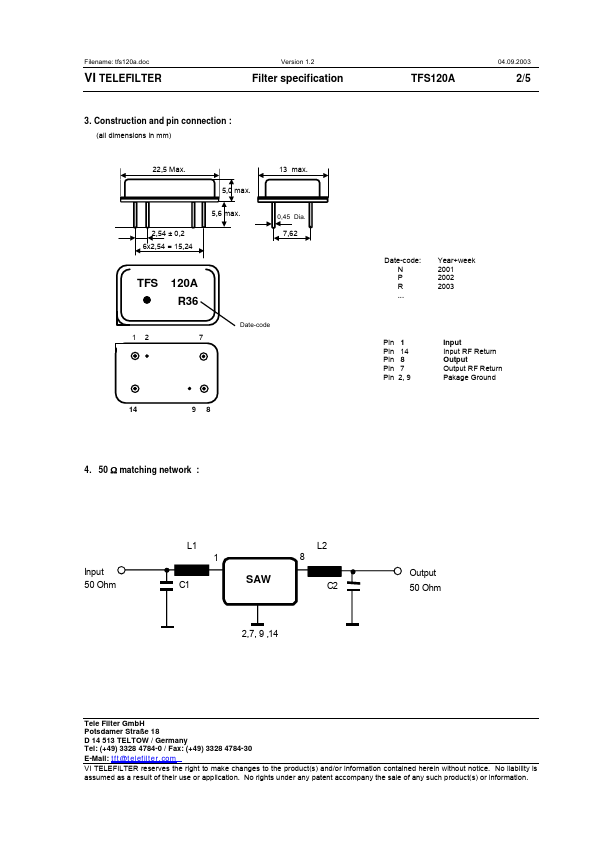 TFS120A