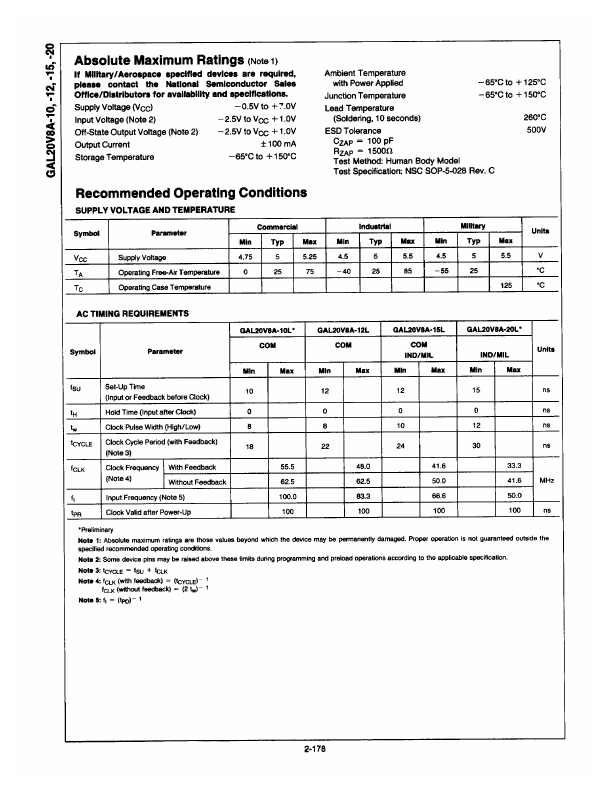 GAL20V8A-10