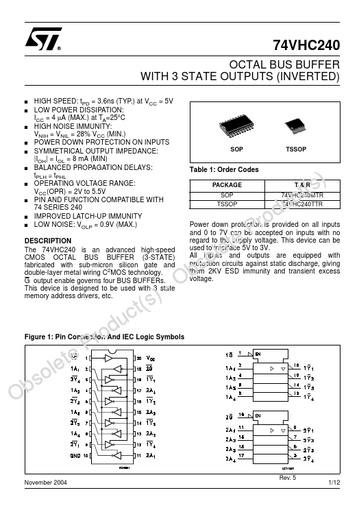 74VHC240