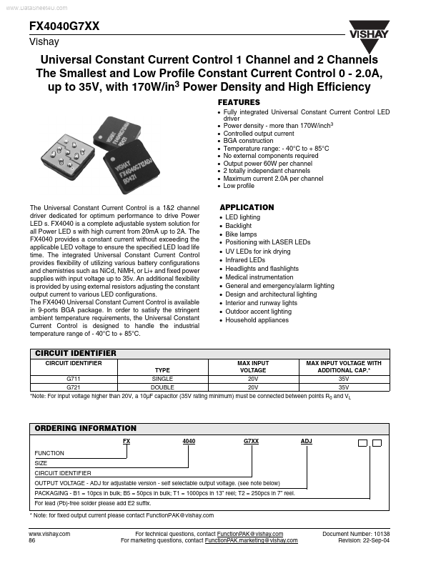 <?=FX4040G7xx?> डेटा पत्रक पीडीएफ