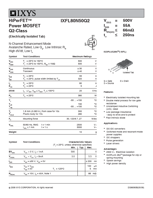 IXFL80N50Q2