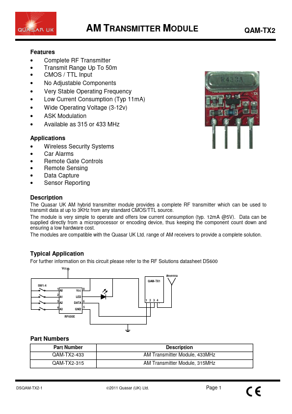 QAM-TX2