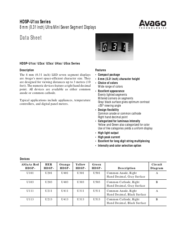 HDSP-U413