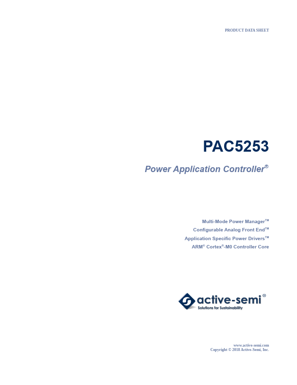 PAC5253 Active-Semi