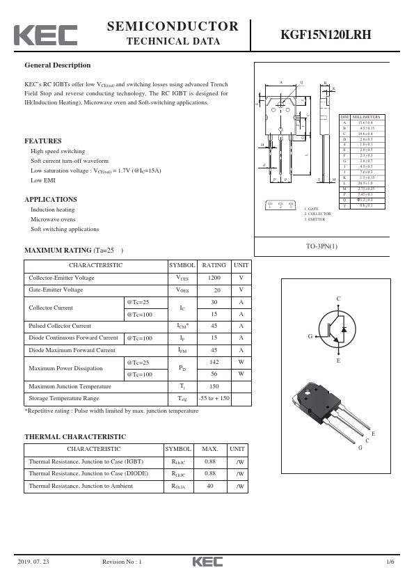 KGF15N120LRH