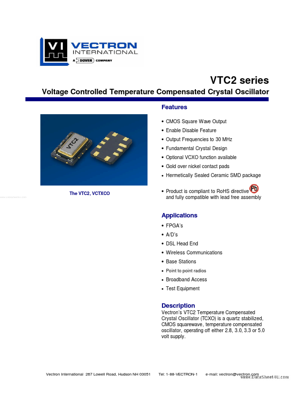VTC2 Vectron International