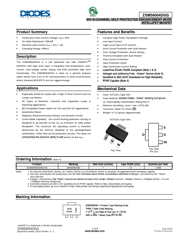 ZXMS6004DGQ