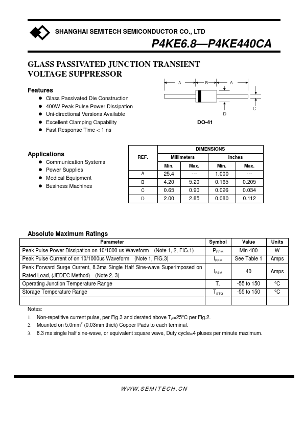 P4KE160A