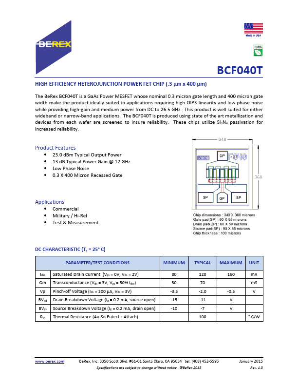 BCF040T