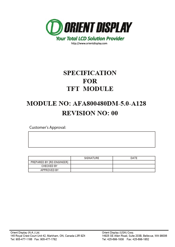 AFA800480DM-5.0-A128