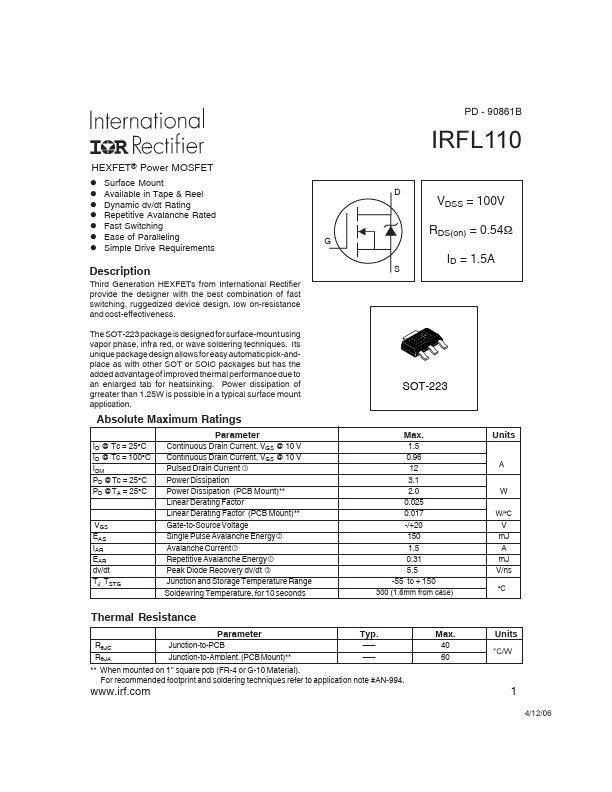 IRFL110