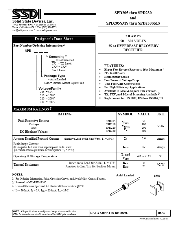 SPD210SMS