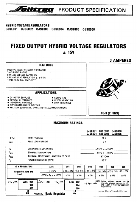 CJSE006 Solitron Devices