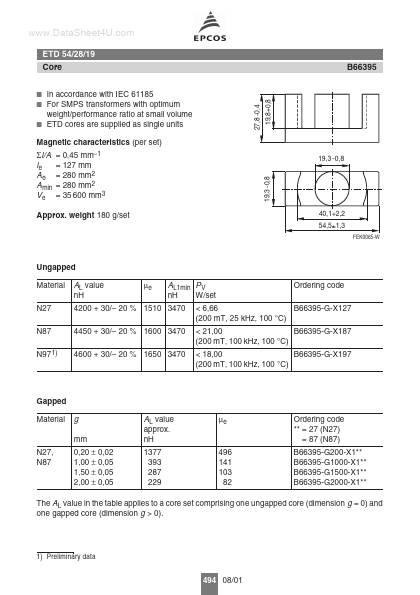 B66395 EPCOS