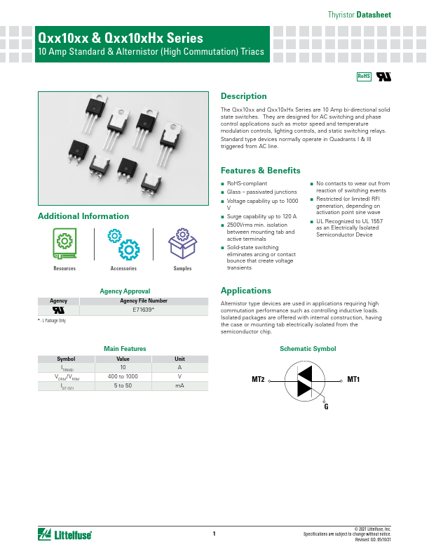 Q8010NH5 Littelfuse