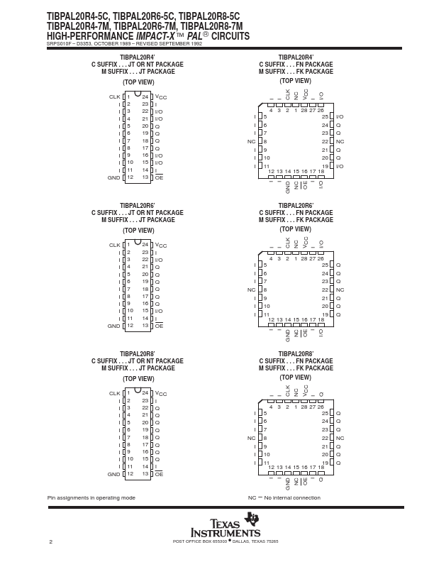 TIBPAL20R8-5C