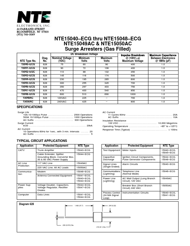 NTE15048-ECG