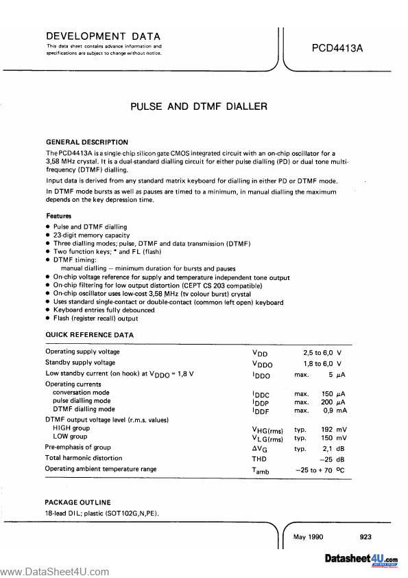 PCD4413A NXP