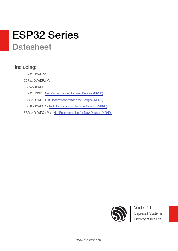 <?=ESP32-D0WD?> डेटा पत्रक पीडीएफ