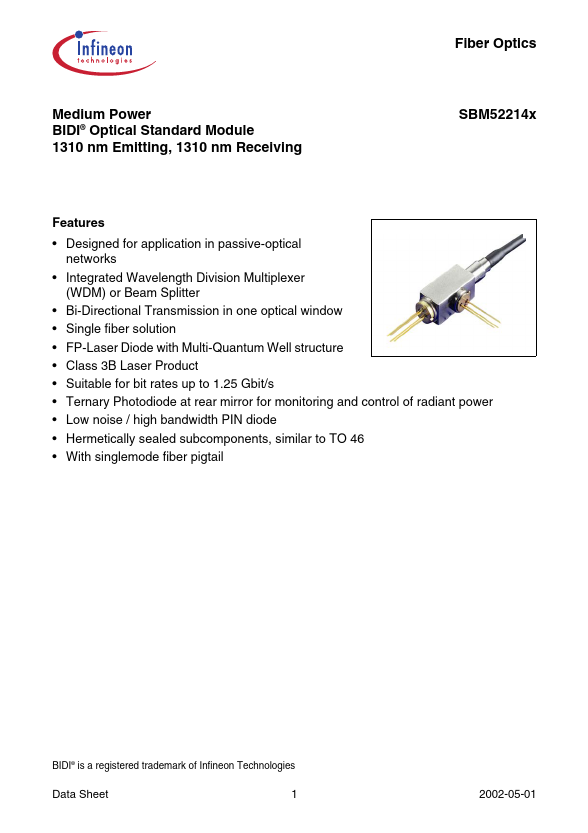 SBM52214G Infineon Technologies AG