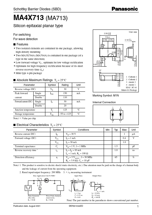 MA4X713 Panasonic