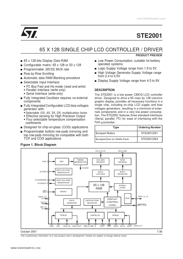 STE2001 STMicroelectronics