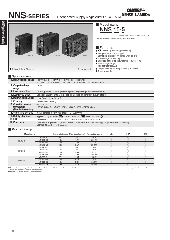 NND15-1212 DENSEI-LAMBDA