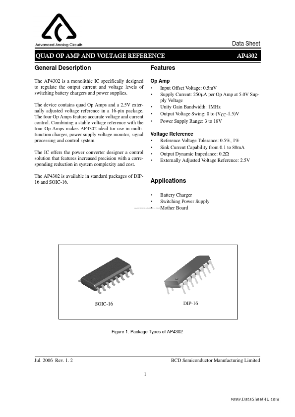 AP4302 BCD Semiconductor