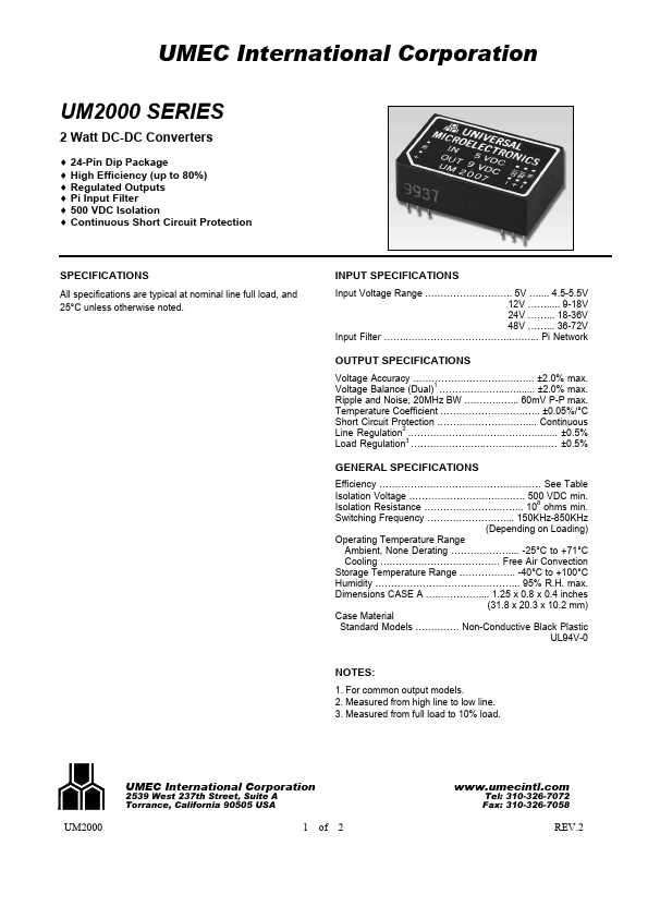 UM2031-3W