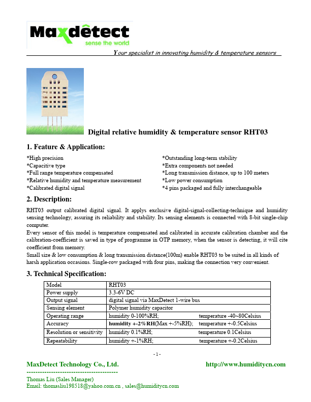 RHT03 MaxDetect