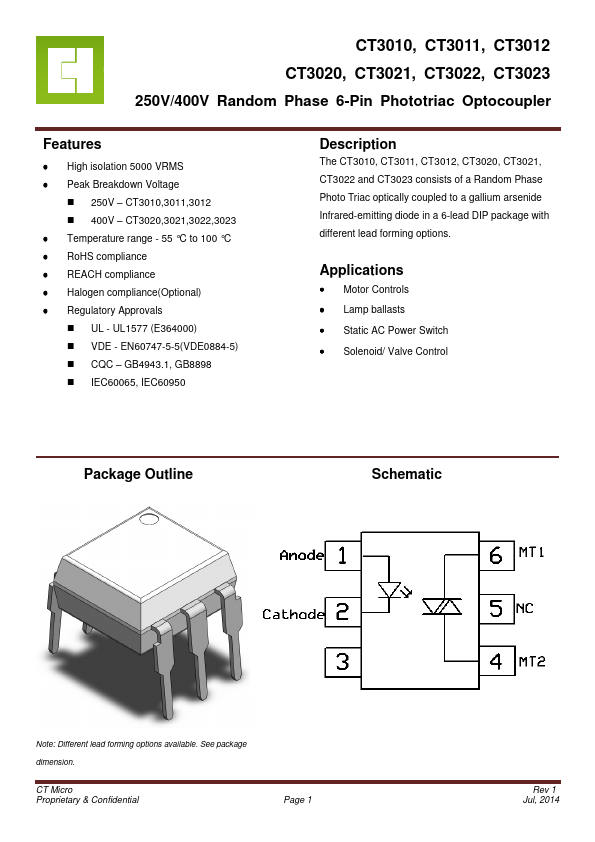 CT3023 CT Micro