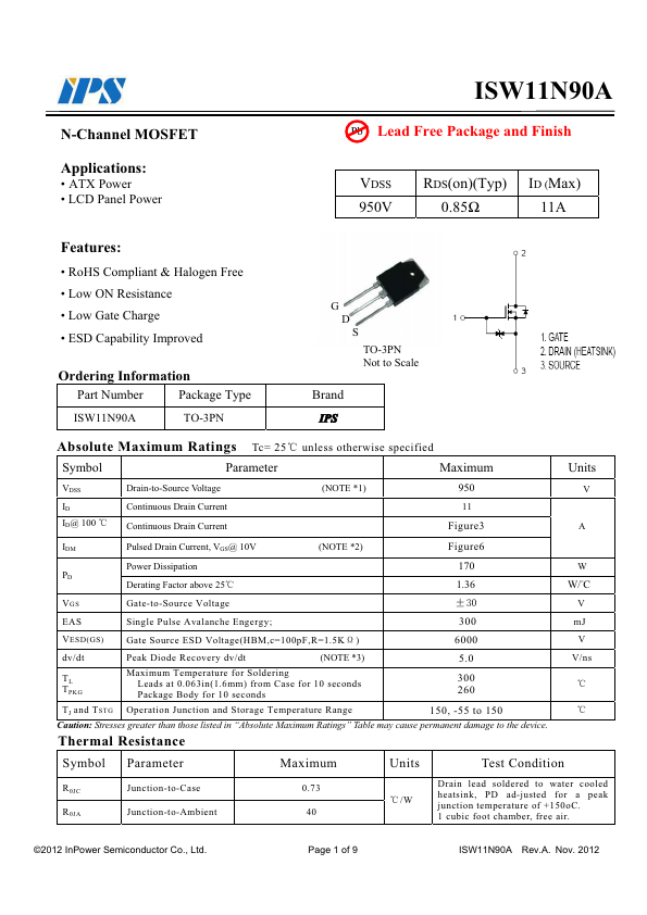 ISW11N90A