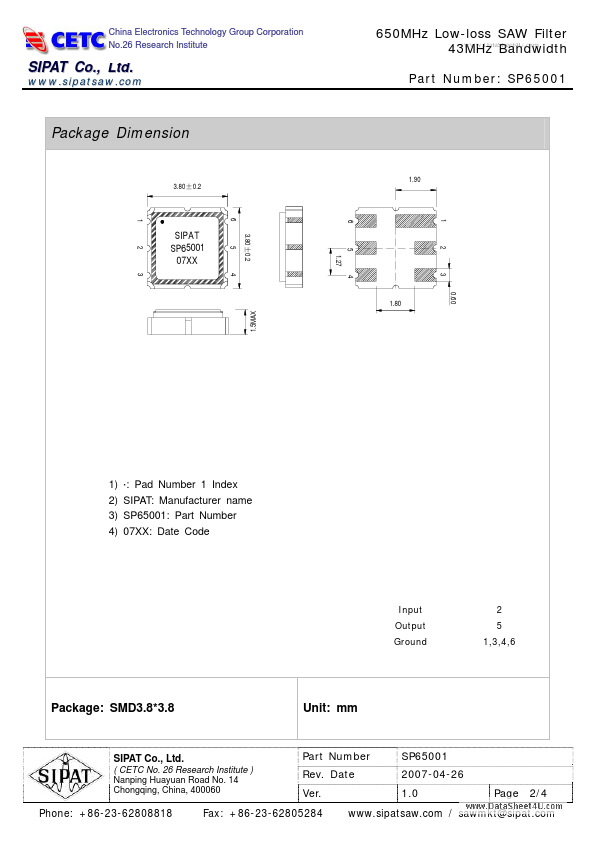 SP65001