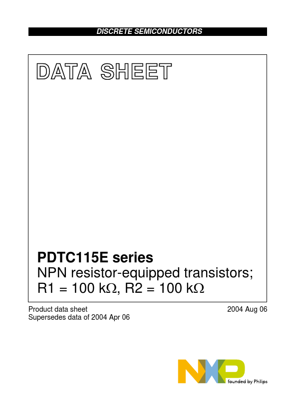 <?=PDTC115E?> डेटा पत्रक पीडीएफ