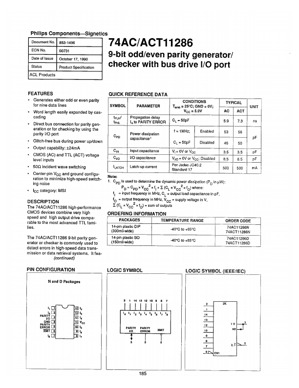 74AC11286