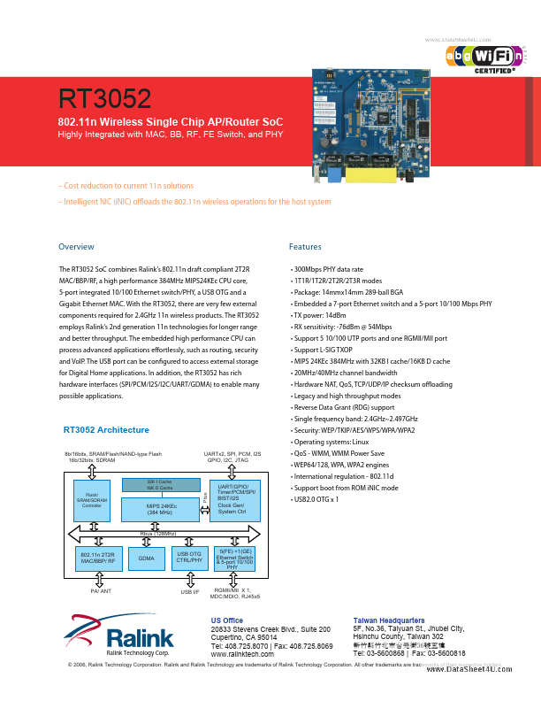 RT3052