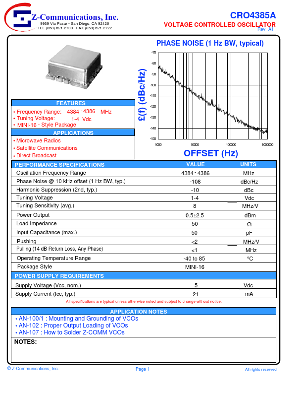 CRO4385A