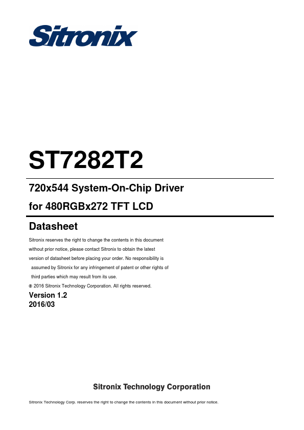 ST7282T2
