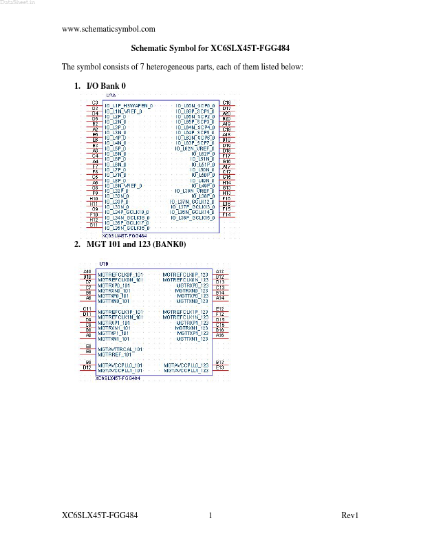 <?=XC6SLX45T-FGG484?> डेटा पत्रक पीडीएफ