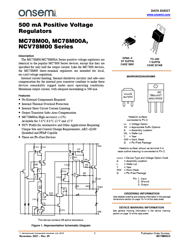MC78M15AC ON Semiconductor