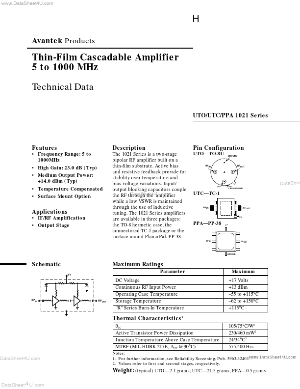 UTO1021 Agilent Technologies