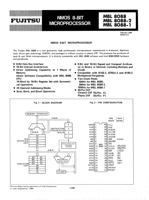 MBL8088-2 Fujitsu